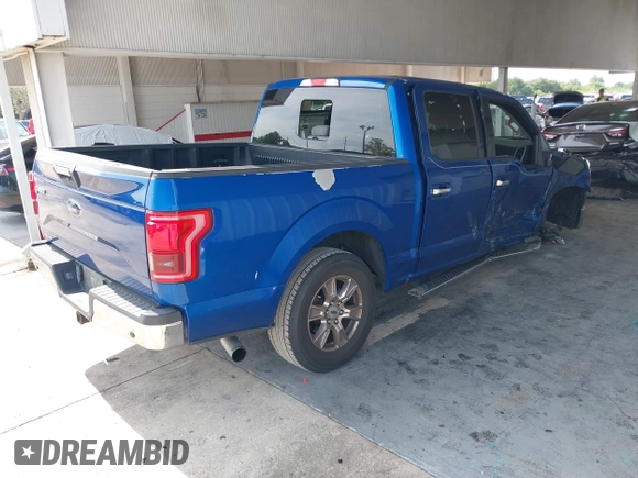 2017 Ford F-150 XL with VIN 1FTEW1CP1HKD05882, listed as a IAAI auction lot 42712432 with 129,800 mi miles and . Bid and sale history available at DreamBid. Image 4.