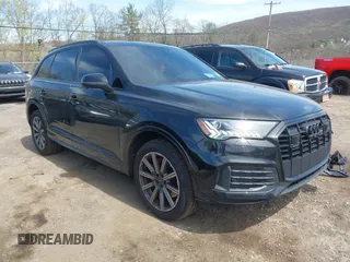 2023 Audi Q7 Premium Plus with VIN WA1LCBF77PD031019, listed as a IAAI auction lot 41900085 with 29,277 mi miles and . Bid and sale history available at DreamBid. Image 1.
