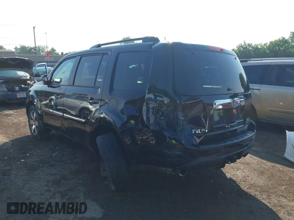 2013 Honda Pilot Touring z VIN 5FNYF4H96DB084148, wystawiony jako IAAI lot #42465066 z przebiegiem 220 339 mil mil oraz . Historia ofert i sprzedaży dostępna na DreamBid. Obrazek 3.