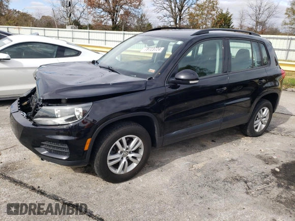 2017 Volkswagen Tiguan S z VIN WVGBV7AX8HK011807, wystawiony jako Copart lot #78723724 z przebiegiem 87 855 mil mil oraz Szkoda całkowita • Salvage title. Historia ofert i sprzedaży dostępna na DreamBid. Obrazek 1.