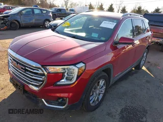 2022 GMC Terrain SLT with VIN 3GKALVEV3NL115803, listed as a IAAI auction lot 41537521 with 45,374 mi miles and . Bid and sale history available at DreamBid. Image 17.