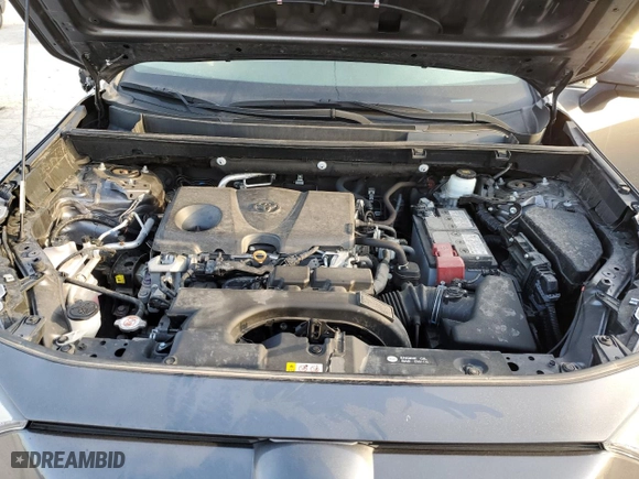 2019 Toyota RAV4 LE with VIN 2T3G1RFV2KC018647, listed as a Copart auction lot 48591045 with 43,887 mi miles and Salvage Title. Bid and sale history available at carsss.com. Image 12.