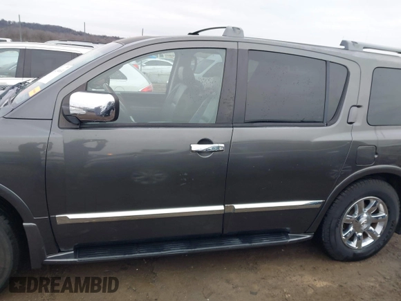2007 Infiniti QX56 with VIN 5N3AA08C67N801662, listed as a IAAI auction lot 41546614 with 188,056 mi miles. Bid and sale history available at carsss.com. Image 14.