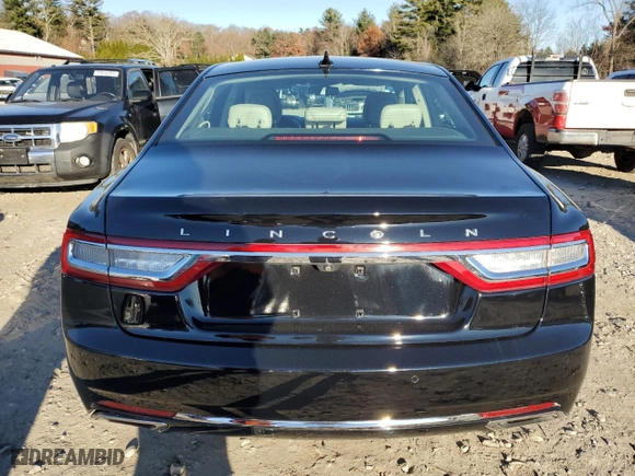 2018 Lincoln Continental Premiere with VIN 1LN6L9PK9J5611531, listed as a Copart auction lot 78428873 with 16,924 mi miles. Bid and sale history available at carsss.com. Image 6.