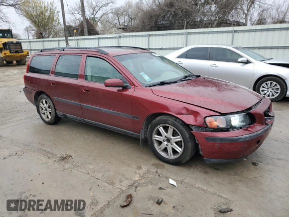 2004 Volvo V70 with VIN YV1SW59V642416626, listed as a Copart auction lot 42795645 with 231,943 mi miles and Salvage Title. Bid and sale history available at carsss.com. Image 4.