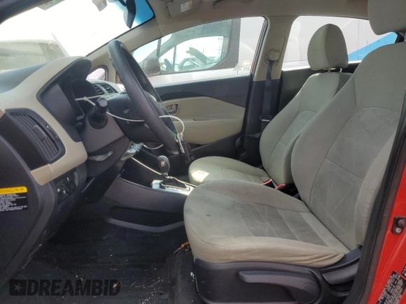 2013 Kia Rio LX with VIN KNADM5A36D6235563, listed as a Copart auction lot 52642405 with 126,034 mi miles and Salvage Title. Bid and sale history available at DreamBid. Image 7.