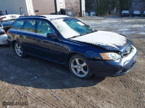 2007 Subaru Legacy Wagon Special Edition with VIN 4S3BP616877324034, listed as a IAAI auction lot 41990610 with 136,609 mi miles. Bid and sale history available at carsss.com. Image 1.