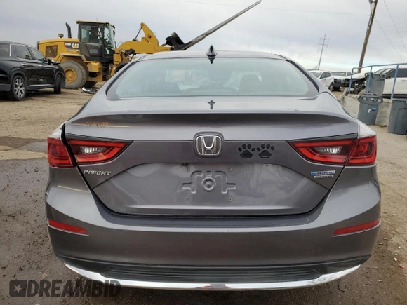 2020 Honda Insight Touring with VIN 19XZE4F96LE011148, listed as a Copart auction lot 83829734 with 64,488 mi miles and Salvage Title. Bid and sale history available at carsss.com. Image 6.