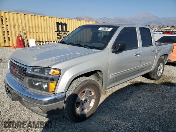 2012 GMC Canyon SLE1 with VIN 1GTD5MFE0C8146224, listed as a Copart auction lot 45018345 with 183,210 mi miles and Clean Title. Bid and sale history available at carsss.com. Image 1.