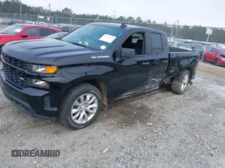2020 Chevrolet Silverado 1500 Custom with VIN 1GCRWBEF3LZ196448, listed as a IAAI auction lot 41508665 with 95,187 mi miles. Bid and sale history available at carsss.com. Image 2.