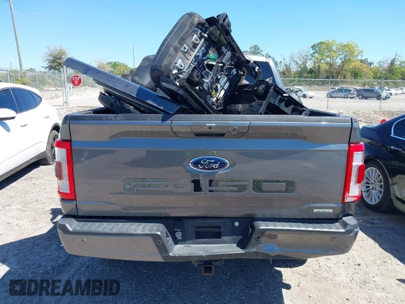 2022 Ford F-150 XL with VIN 1FTFW1E8XNFA41995, listed as a IAAI auction lot 41743193 with 1 mi miles. Bid and sale history available at carsss.com. Image 15.