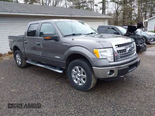 2014 Ford F-150 XL with VIN 1FTFW1ET8EFB75196, listed as a IAAI auction lot 41945260 with 319,194 mi miles. Bid and sale history available at carsss.com. Image 1.