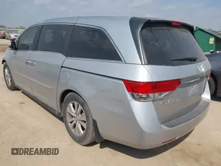 2014 Honda Odyssey EX with VIN 5FNRL5H45EB020868, listed as a IAAI auction lot 42029158 with 150,558 mi miles and . Bid and sale history available at carsss.com. Image 3.