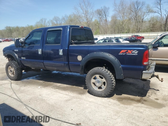 2005 Ford F-250 XL с VIN 1FTSW21P85EC27655, выставлен на аукционе Copart как лот 54161755 с пробегом 186 502 миль миль и Списание • Salvage title. История ставок и продаж доступна на DreamBid. Изображение 2.