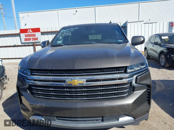 2021 Chevrolet Tahoe LT with VIN 1GNSCNKD9MR266140, listed as a IAAI auction lot 40631424 with 70,637 mi miles and . Bid and sale history available at DreamBid. Image 12.