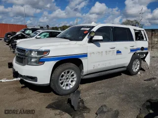 2019 Chevrolet Tahoe Commercial with VIN 1GNLCDEC9KR222928, listed as a Copart auction lot 44903545 with 48,001 mi miles and Clean Title. Bid and sale history available at carsss.com. Image 1.