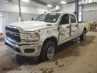 2024 Ram 2500 Tradesman with VIN 3C6UR5HJ1RG142892, listed as a Copart auction lot 81809664 with 0 mi miles and Salvage Title. Bid and sale history available at carsss.com. Image 1.