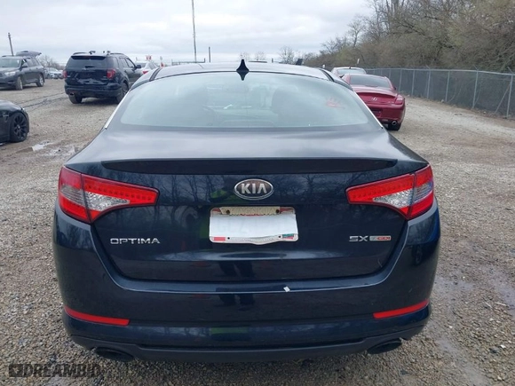 2013 Kia Optima SX with VIN 5XXGR4A61DG184092, listed as a IAAI auction lot 41923574 with 150,092 mi miles. Bid and sale history available at carsss.com. Image 16.