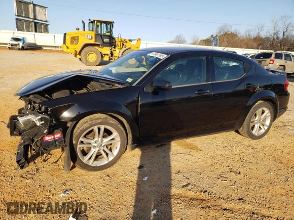 2014 Dodge Avenger SXT z VIN 1C3CDZCGXEN218606, wystawiony jako Copart lot #47861195 z przebiegiem 197 346 mil mil oraz Szkoda całkowita • Salvage title. Historia ofert i sprzedaży dostępna na DreamBid. Obrazek 1.