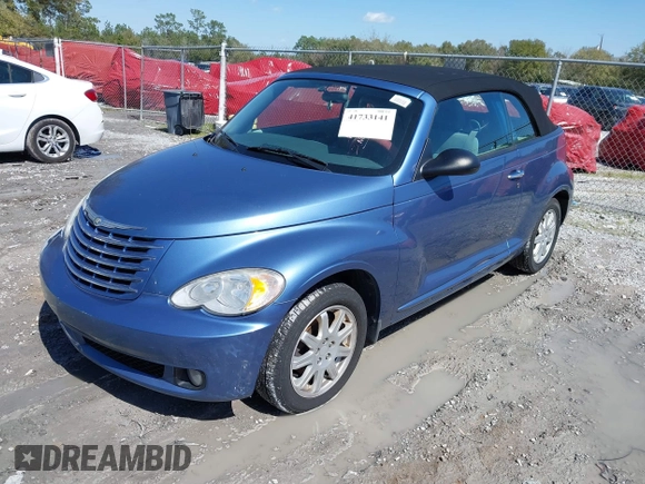2007 Chrysler PT Cruiser with VIN 3C3JY45X37T588956, listed as a IAAI auction lot 41733141 with 119,613 mi miles. Bid and sale history available at carsss.com. Image 2.