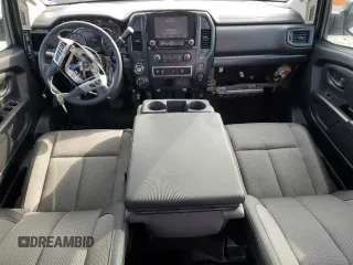 2021 Nissan Titan S with VIN 1N6AA1ECXMN510209, listed as a Copart auction lot 45485795 with 71,495 mi miles and Salvage title. Bid and sale history available at DreamBid. Image 8.