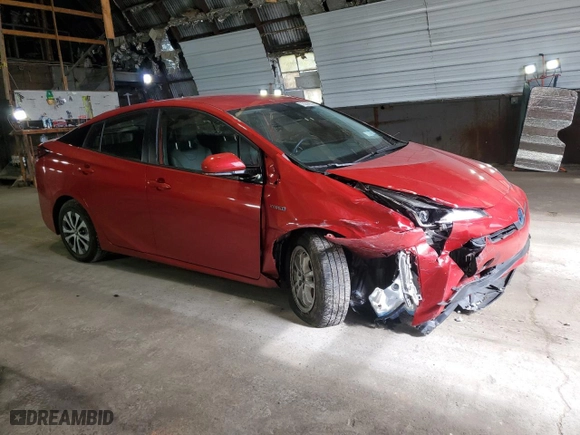 2019 Toyota Prius LE with VIN JTDL9RFU3K3005566, listed as a Copart auction lot 73356914 with 49,028 mi miles and Non Repairable. Bid and sale history available at carsss.com. Image 4.