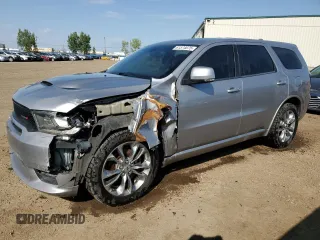 2020 Dodge Durango R/T with VIN 1C4SDJCT1LC262329, listed as a Copart auction lot 61574075 with 160,309 mi miles and Salvage title. Bid and sale history available at DreamBid. Image 1.