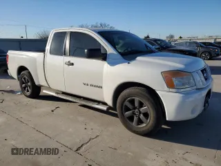 2008 Nissan Titan SE with VIN 1N6BA06A68N345258, listed as a Copart auction lot 42289375 with 218,042 mi miles and Salvage Title. Bid and sale history available at carsss.com. Image 4.
