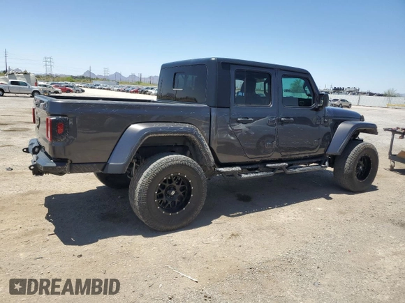 2022 Jeep Gladiator Willys Sport z VIN 1C6HJTAG2NL133000, wystawiony jako Copart lot #58416125 z przebiegiem 65 590 mil mil oraz Szkoda całkowita • Salvage title. Historia ofert i sprzedaży dostępna na DreamBid. Obrazek 3.