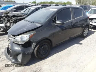 2015 Toyota Yaris L z VIN VNKKTUD31FA037788, wystawiony jako Copart lot #56773665 z przebiegiem Nie podano mil oraz Szkoda całkowita • Salvage title. Historia ofert i sprzedaży dostępna na DreamBid. Obrazek 1.