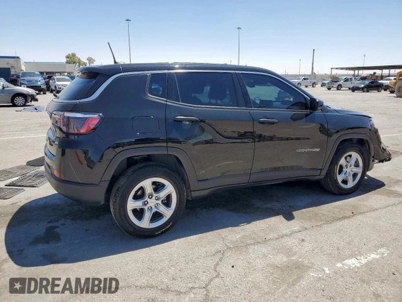 2023 Jeep Compass Sport z VIN 3C4NJDAN7PT538650, wystawiony jako Copart lot #60293965 z przebiegiem 57 586 mil mil oraz Szkoda całkowita • Salvage title. Historia ofert i sprzedaży dostępna na DreamBid. Obrazek 3.