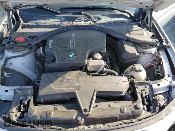 2014 BMW 3 Series 320i with VIN WBA3B1C56EK135528, listed as a Copart auction lot 53075575 with 131,341 mi miles and Salvage Title. Bid and sale history available at carsss.com. Image 11.