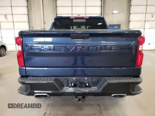 2021 Chevrolet Silverado 1500 LT Trail Boss with VIN 1GCPYFED9MZ349276, listed as a Copart auction lot 55455165 with 69,103 mi miles and Salvage Title. Bid and sale history available at DreamBid. Image 6.