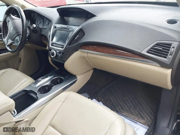 2017 Acura MDX w/Technology Pkg with VIN 5FRYD4H56HB000322, listed as a IAAI auction lot 41732941 with 1 mi miles. Bid and sale history available at carsss.com. Image 5.