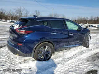 2023 Nissan Murano Platinum with VIN 5N1AZ2DSXPC109457, listed as a Copart auction lot 89325045 with 7,685 mi miles and Salvage Title. Bid and sale history available at carsss.com. Image 3.