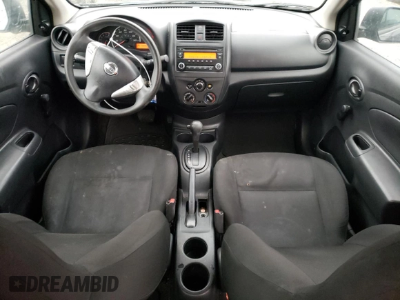 2015 Nissan Versa S Plus with VIN 3N1CN7AP5FL880792, listed as a Copart auction lot 86258494 with 158,228 mi miles and Salvage Title. Bid and sale history available at DreamBid. Image 8.