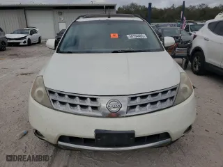 2007 Nissan Murano SL with VIN JN8AZ08W87W619749, listed as a Copart auction lot 44794465 with 0 mi miles and Salvage Title. Bid and sale history available at carsss.com. Image 5.