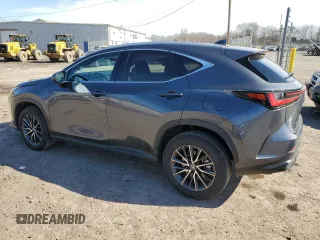 2024 Lexus NX with VIN 2T2AGCEZXRC037869, listed as a Copart auction lot 45483365 with 8,176 mi miles and Salvage Title. Bid and sale history available at carsss.com. Image 2.