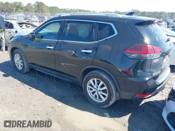 2019 Nissan Rogue SV with VIN 5N1AT2MT0KC724666, listed as a IAAI auction lot 41771234 with 177,679 mi miles. Bid and sale history available at carsss.com. Image 3.