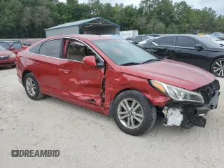 2017 Hyundai Sonata SE z VIN 5NPE24AF5HH483106, wystawiony jako Copart lot #59513995 z przebiegiem 101 774 mil mil oraz Szkoda całkowita • Salvage title. Historia ofert i sprzedaży dostępna na DreamBid. Obrazek 4.