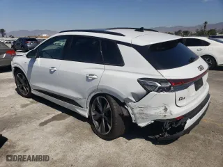 2024 Audi Q4 e-tron Premium Plus with VIN WA1L2BFZ0RP030591, listed as a Copart auction lot 74531174 with 4,987 mi miles and Salvage Title. Bid and sale history available at carsss.com. Image 2.