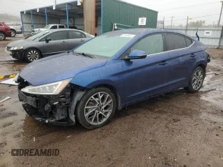 2020 Hyundai Elantra SEL z VIN 5NPD84LFXLH515922, wystawiony jako Copart lot #55400485 z przebiegiem 68 077 mil mil oraz Szkoda całkowita • Salvage title. Historia ofert i sprzedaży dostępna na DreamBid. Obrazek 1.