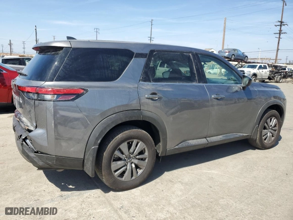 2024 Nissan Pathfinder S with VIN 5N1DR3AA4RC286281, listed as a Copart auction lot 54381925 with 16,150 mi miles and Salvage Title. Bid and sale history available at carsss.com. Image 3.