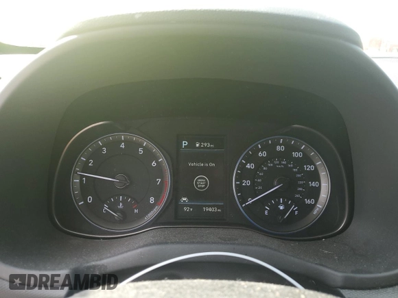 2020 Hyundai Kona Ultimate with VIN KM8K53A50LU480507, listed as a Copart auction lot 62799814 with 19,403 mi miles and Salvage Title. Bid and sale history available at carsss.com. Image 9.