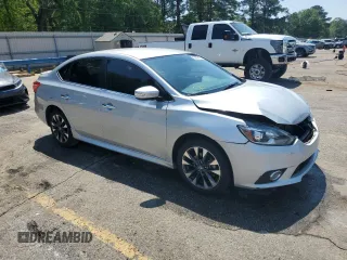 2017 Nissan Sentra SR with VIN 3N1AB7AP5HY298729, listed as a Copart auction lot 52925115 with 96,658 mi miles and Salvage Title. Bid and sale history available at DreamBid. Image 4.