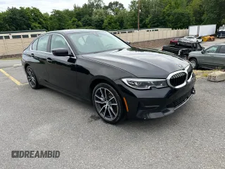 2020 BMW 3 Series 330i xDrive with VIN 3MW5R7J06L8B21397, listed as a Copart auction lot 63053055 with 108,175 mi miles and Clean title. Bid and sale history available at DreamBid. Image 4.
