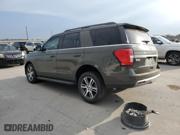 2024 Ford Expedition XLT with VIN 1FMJU1H88REA69491, listed as a Copart auction lot 50066525 with 1,710 mi miles and Salvage Title. Bid and sale history available at carsss.com. Image 2.