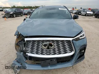 2022 Infiniti QX55 Sensory with VIN 3PCAJ5L38NF104572, listed as a Copart auction lot 79046904 with 23,736 mi miles and Salvage title. Bid and sale history available at DreamBid. Image 5.