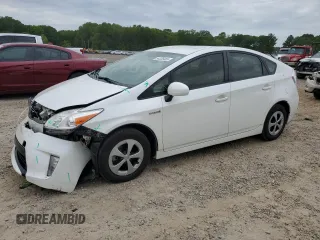 2013 Toyota Prius One with VIN JTDKN3DU6D5645866, listed as a Copart auction lot 54326485 with 92,851 mi miles and Salvage Title. Bid and sale history available at DreamBid. Image 1.