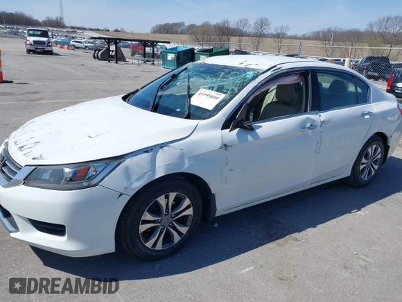 2015 Honda Accord LX with VIN 1HGCR2F36FA115643, listed as a IAAI auction lot 41995850 with 116,728 mi miles and . Bid and sale history available at DreamBid. Image 6.